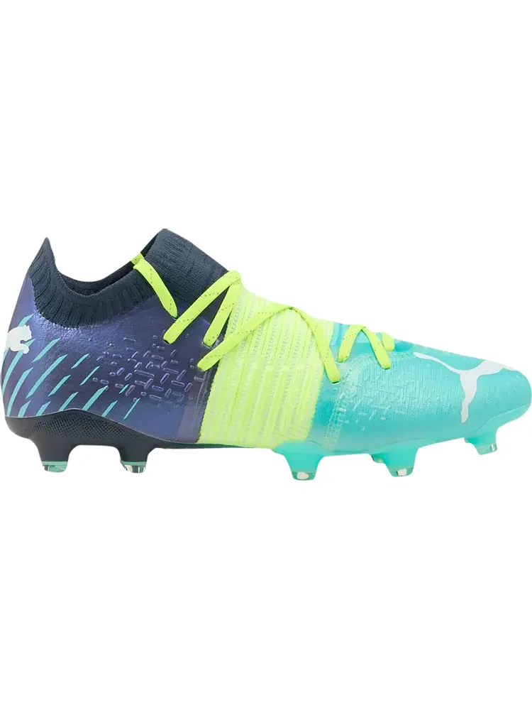 Бутсы Puma Future Z 1.2 FG AG Green Glare Elektro Aqua — изображение 1 из 1, зеленый
