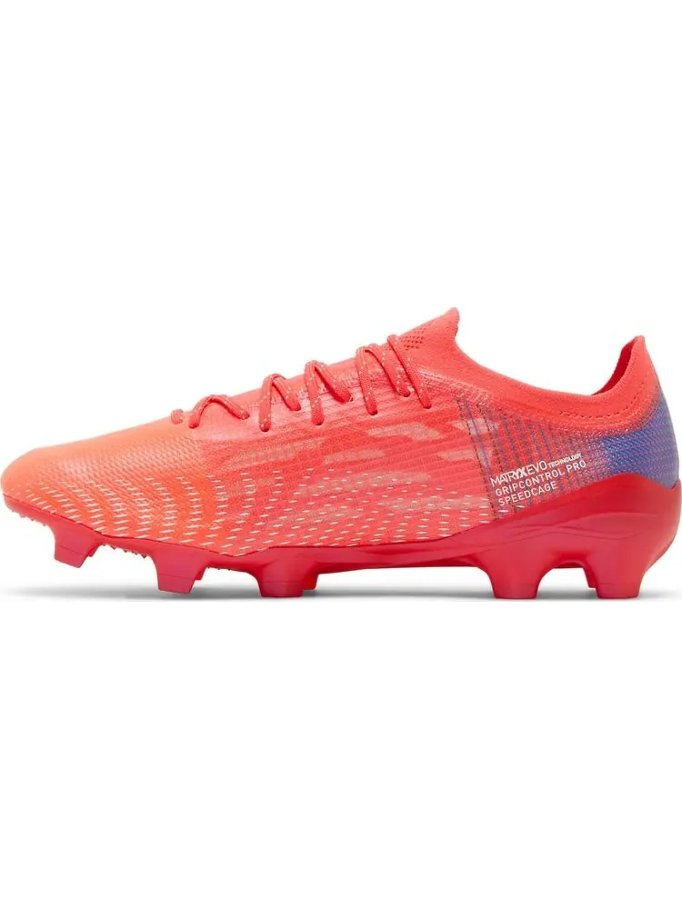 Бутсы Puma Ultra 1.3 FG AG Sunblaze — изображение 3 из 8, оранжевый