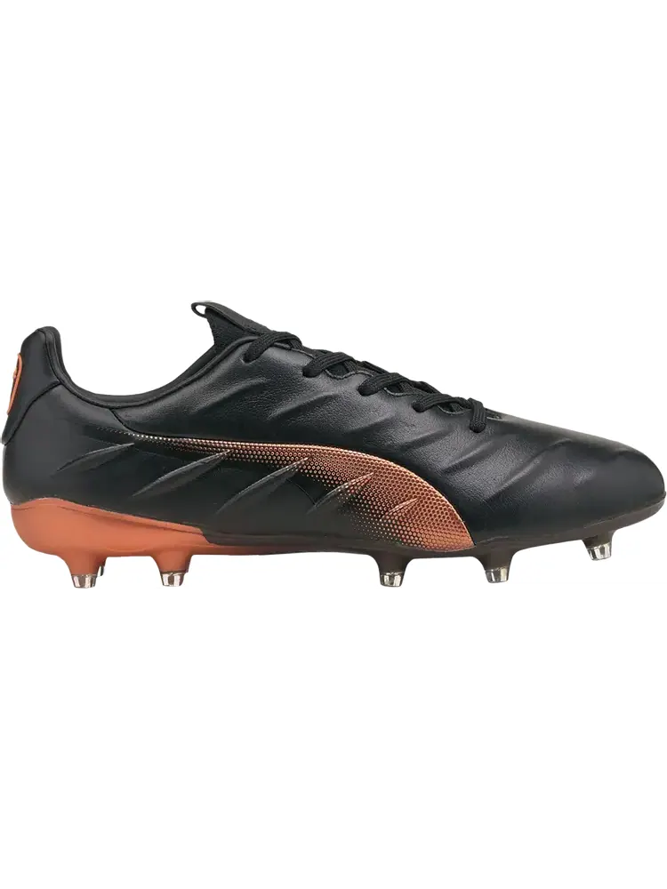 Бутсы Puma King Platinum 21 FG AG Black Neon Citrus — изображение 1 из 1, черный