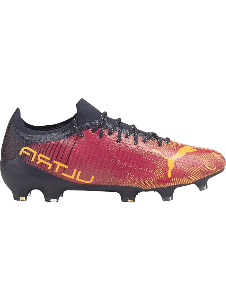 Бутсы Puma Ultra 2.4 FG AG Festival Fuchsia — изображение 1 из 1, красный