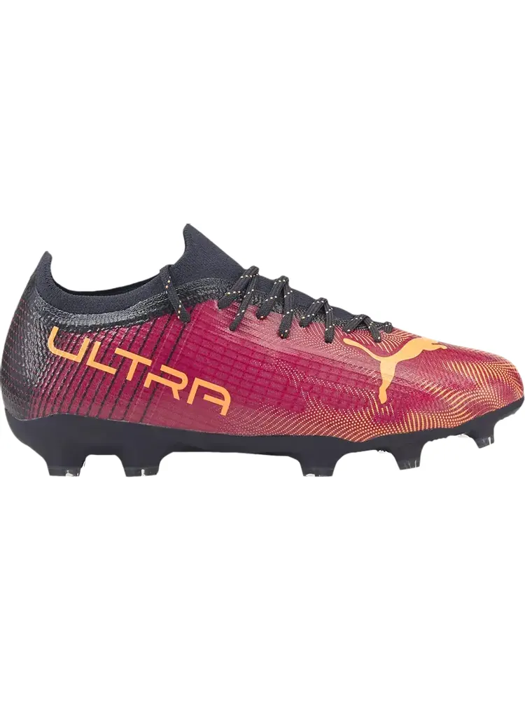 Бутсы Puma Ultra 2.4 FG AG Jr Festival Fuchsia — изображение 1 из 1, розовый
