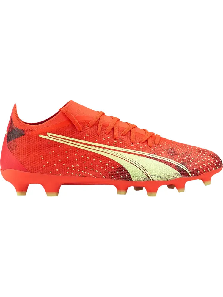 Бутсы Puma Ultra Match FG AG Fearless Pack — изображение 1 из 1, красный