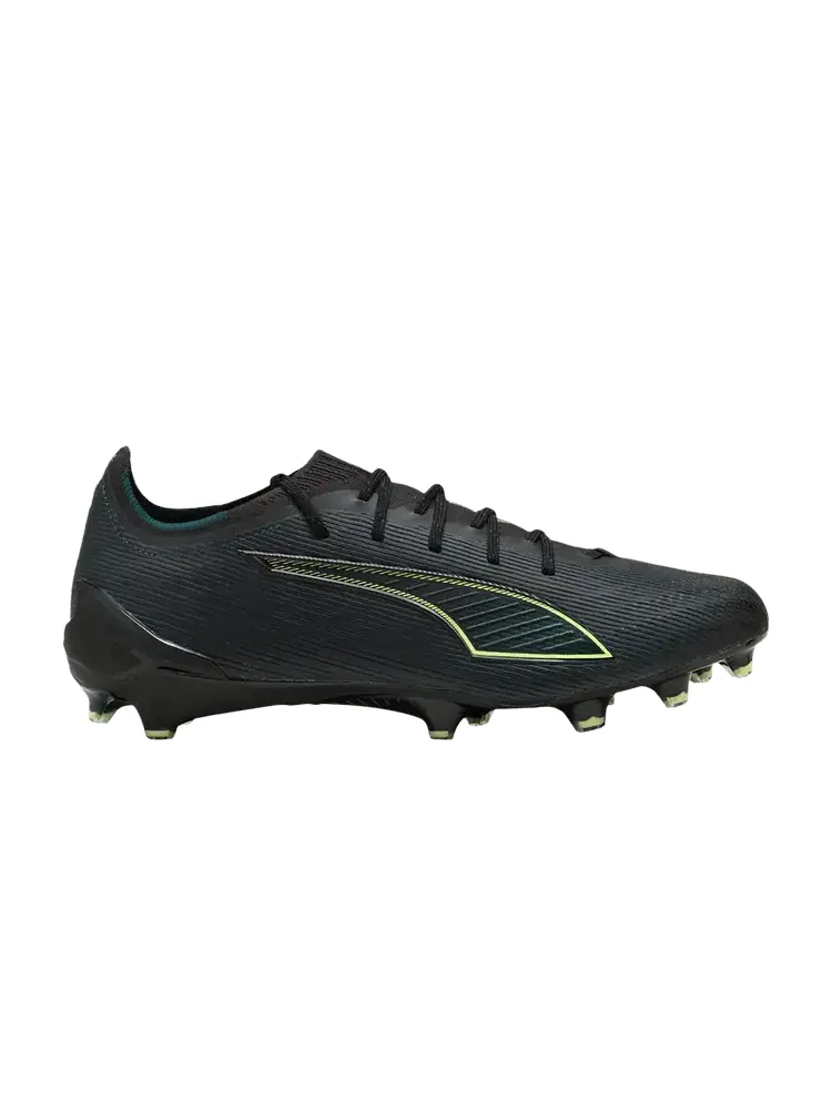 Бутсы Puma Ultra 6 Ultimate FG 'Eclipse Pack' — изображение 1 из 1, черный/светлый/зеленый