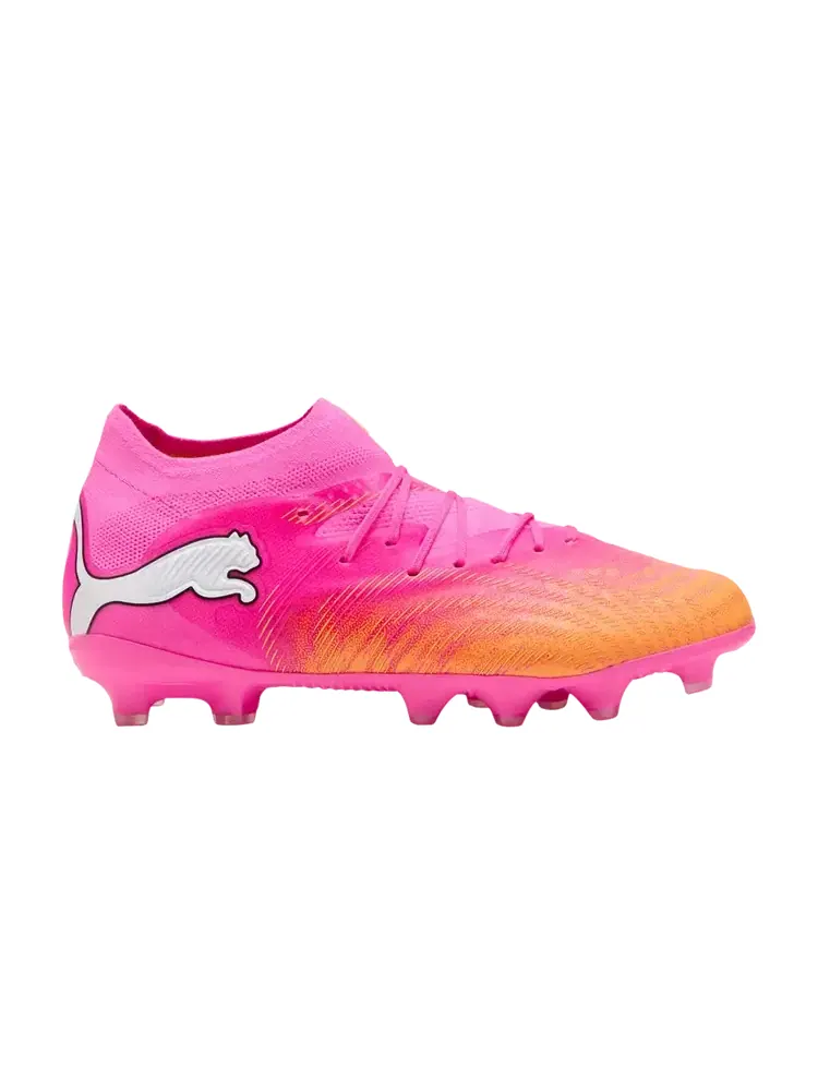 Бутсы Puma Future 9 PRO FG AG Big Kid — изображение 1 из 1, розовый