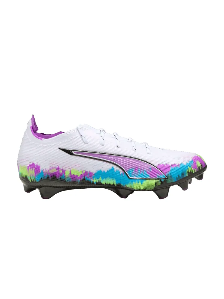 Бутсы Puma Wmns Ultra 6 Carbon FG 'Brilliance Pack' — изображение 1 из 1, белый//яркий голубой