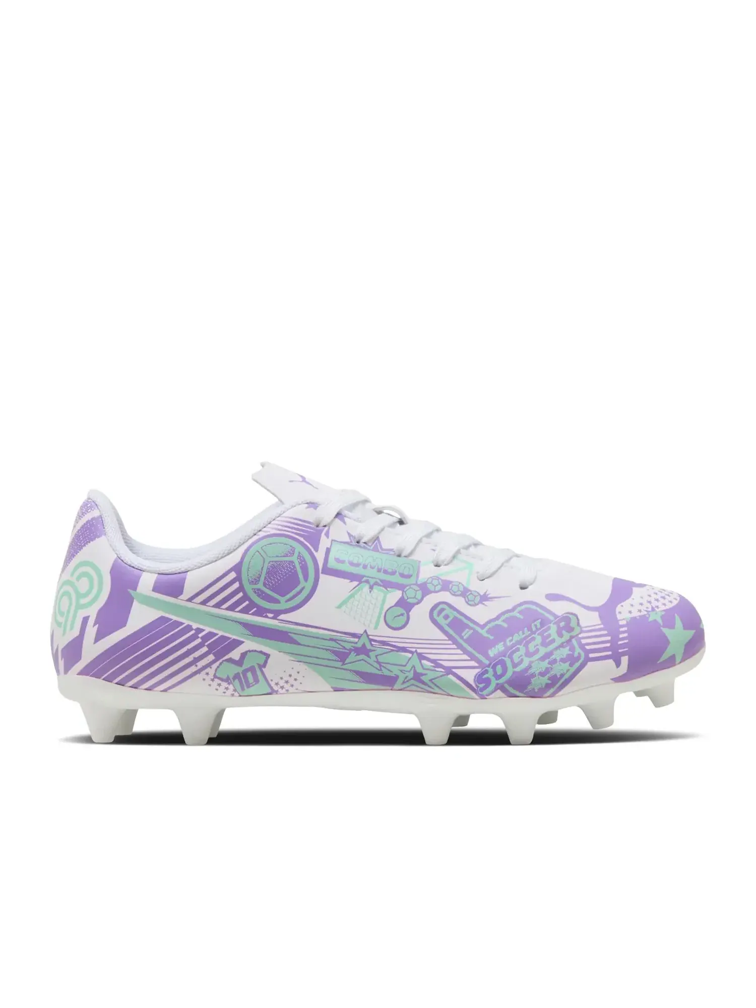 Бутсы Christian Pulisic x Puma Ultra Legacy Big Kid — изображение 1 из 1, белый/фиолетовый
