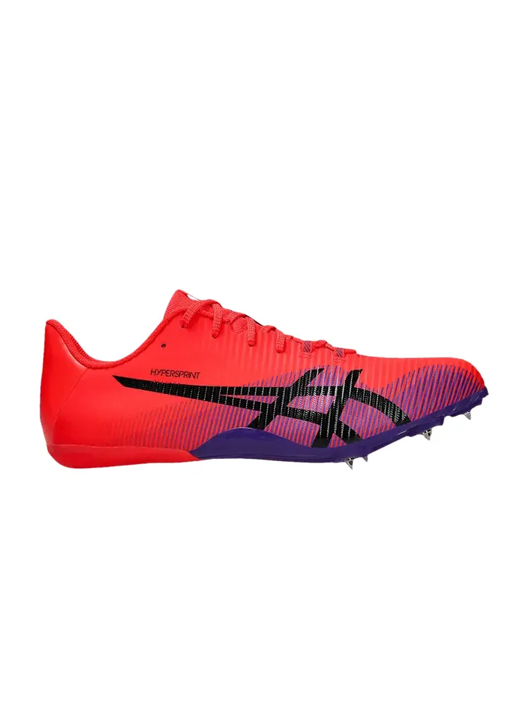 Бутсы ASICS Hyper Sprint 8 'Flash Red' — изображение 1 из 1, красный/черный