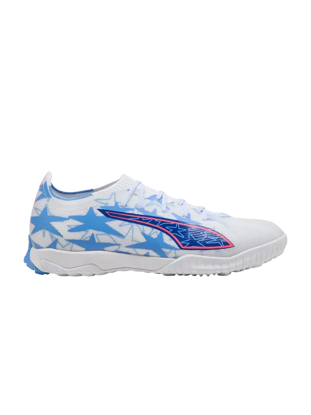 Бутсы Kidsuper x Christian Pulisic x Puma Ultra 6 Match — изображение 1 из 1, белый/розовый/синий