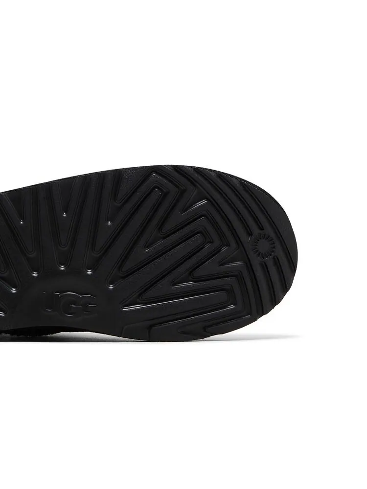 Ботинки UGG Classic Ultra Mini Boot Kids Black — изображение 5 из 6, черный