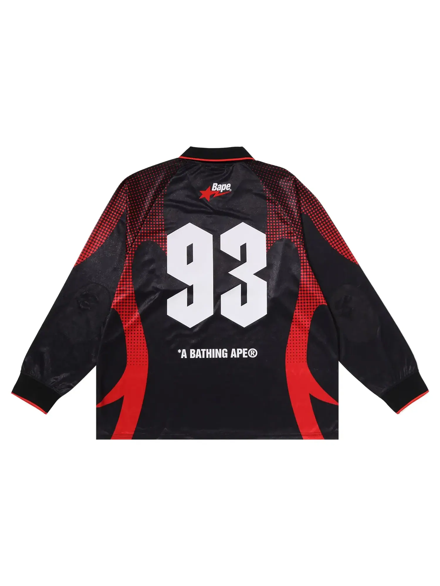 Футбольная майка BAPE Ape Flame Monogram Jacquard Logo Relaxed Fit — 2