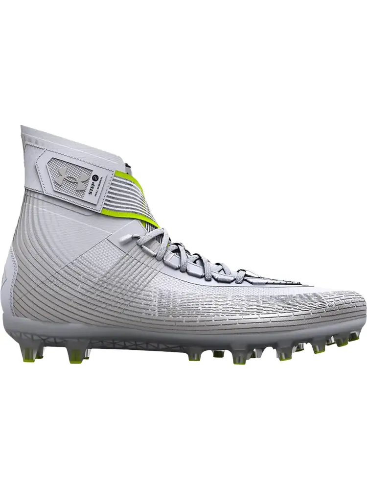 Бутсы Under Armour Highlight MC White Metallic Silver — изображение 1 из 1, белый