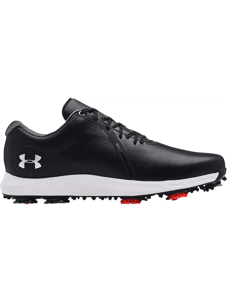 Бутсы Under Armour Charged Draw RST Golf Black White — изображение 1 из 1, черный