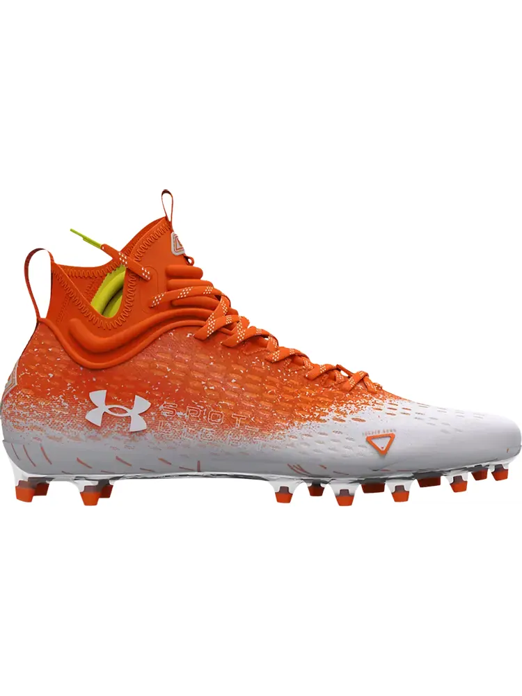 Бутсы Under Armour Spotlight Lux MC 2.0 Team Orange White — изображение 1 из 1, оранжевый