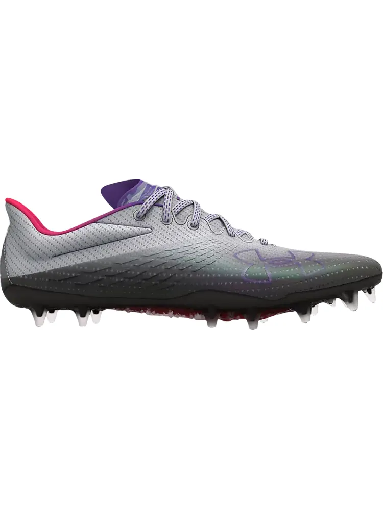 Бутсы Under Armour Wmns Blur Smoke MC Halo Grey Metallic Ore — изображение 1 из 1, серый