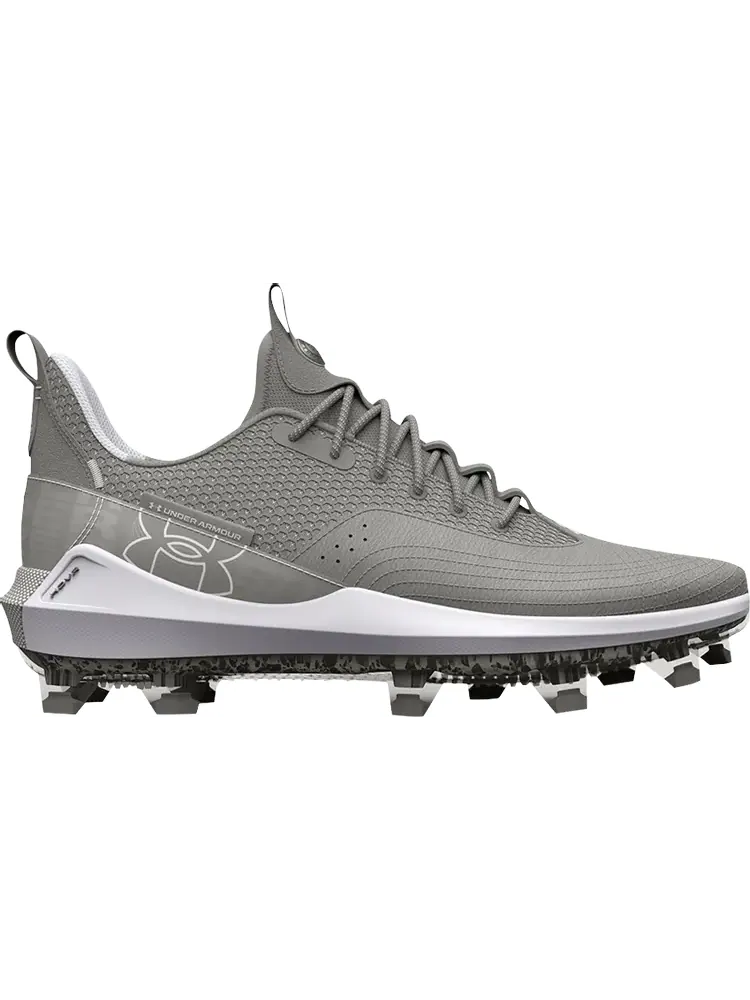 Бутсы Under Armour Harper 7 Low Elite TPU Grey White — изображение 1 из 1, серый
