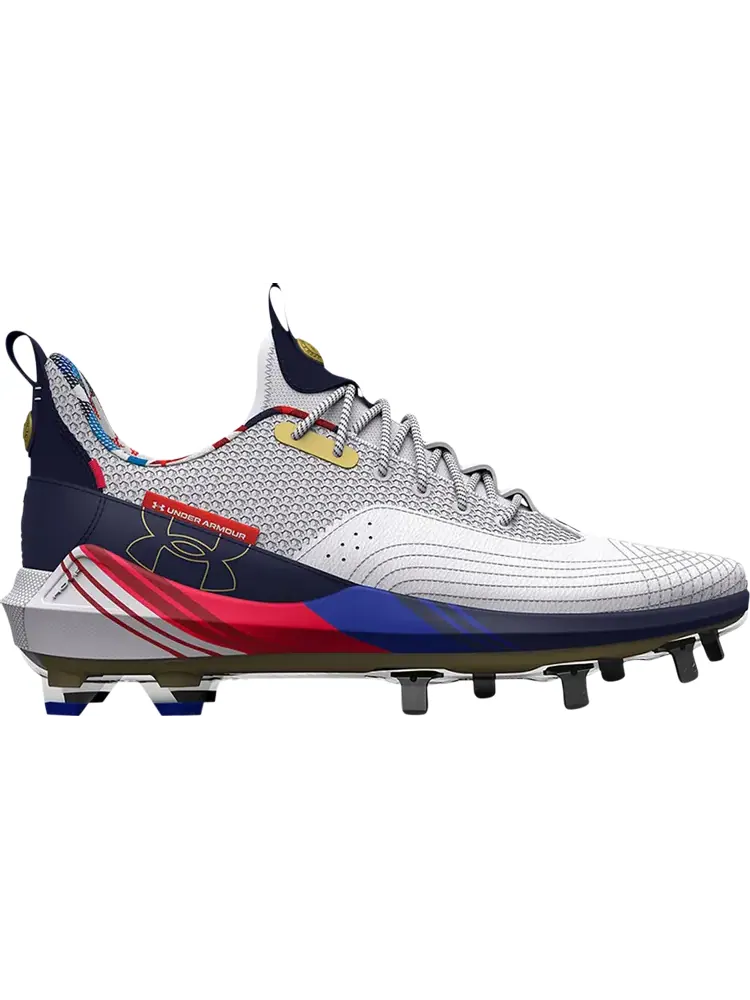 Бутсы Under Armour Harper 7 Low ST USA — изображение 1 из 1, белый
