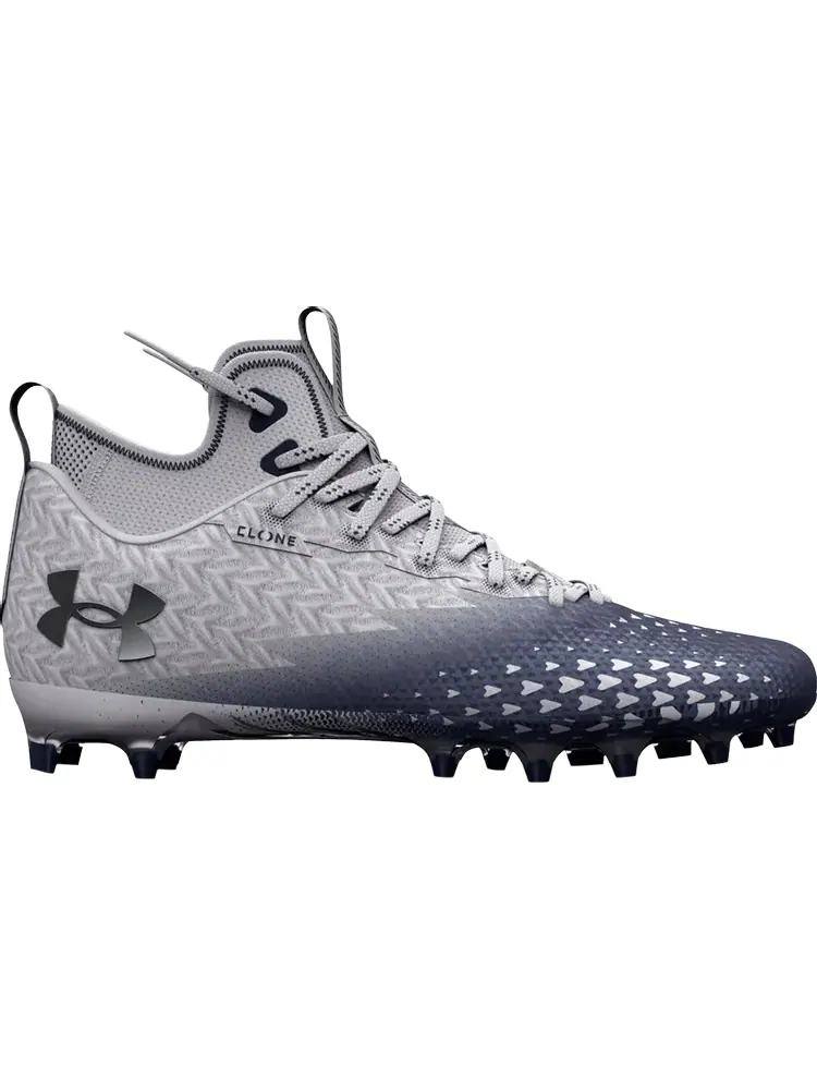 Бутсы Under Armour Spotlight Clone 3.0 MC White Midnight Navy — изображение 1 из 1, белый