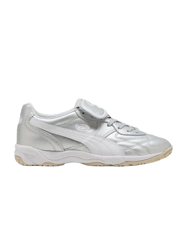 Бутсы Puma King Indoor Mesmerize — изображение 1 из 1, серебристый