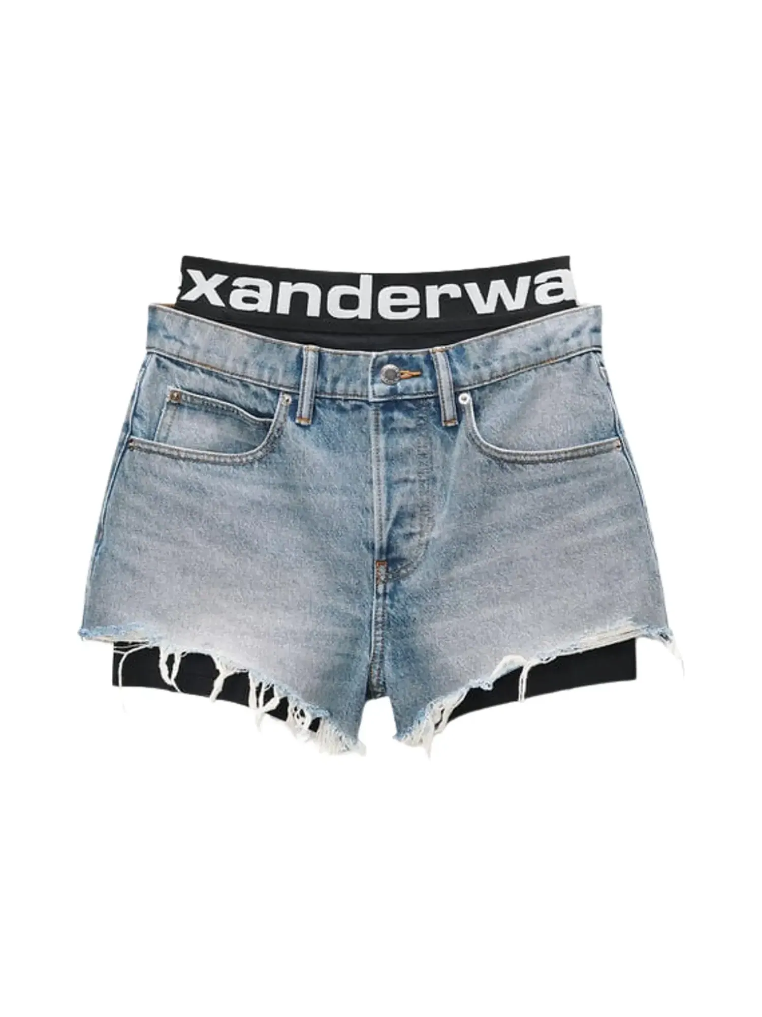 Велосипедные шорты Alexander Wang Pre-Styled Relaxed Logo Bike Short