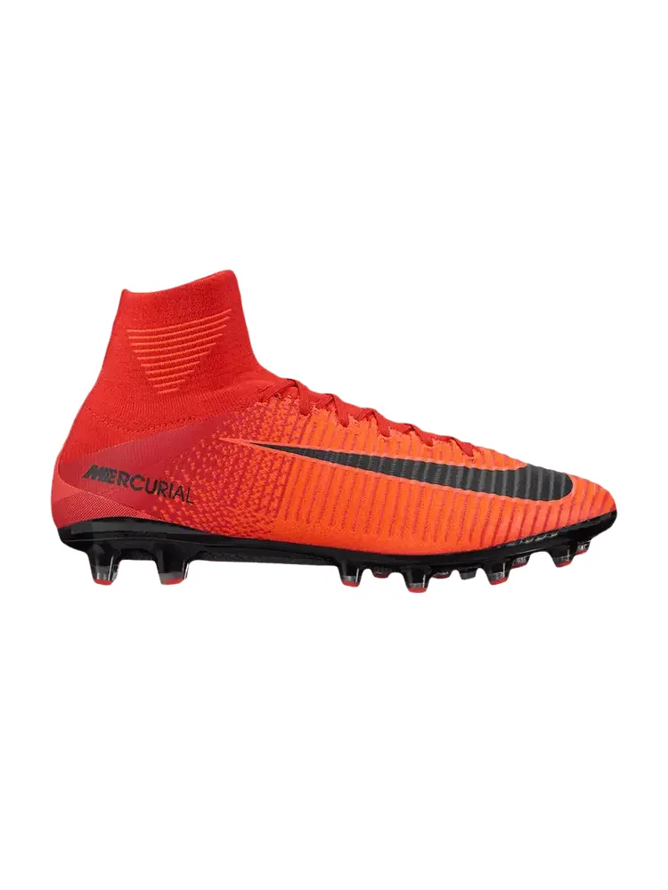 Бутсы Nike Mercurial Superfly 5 AG Pro 'Bright Crimson' — изображение 1 из 1, яркий/белый/красный