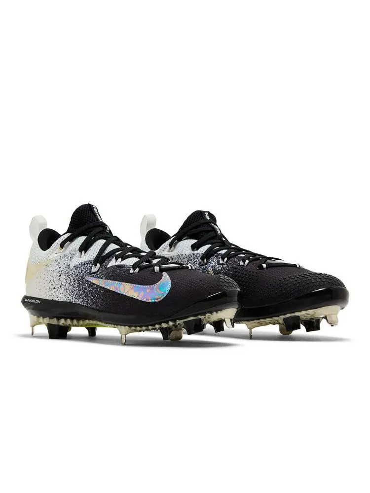Бутсы Nike Lunar Vapor Ultrafly Elite 'Black White' — изображение 9 из 9, черный/белый