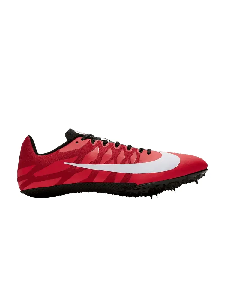 Бутсы Nike Zoom Rival S 9 'Laser Crimson' — изображение 1 из 1, черный/красный/белый