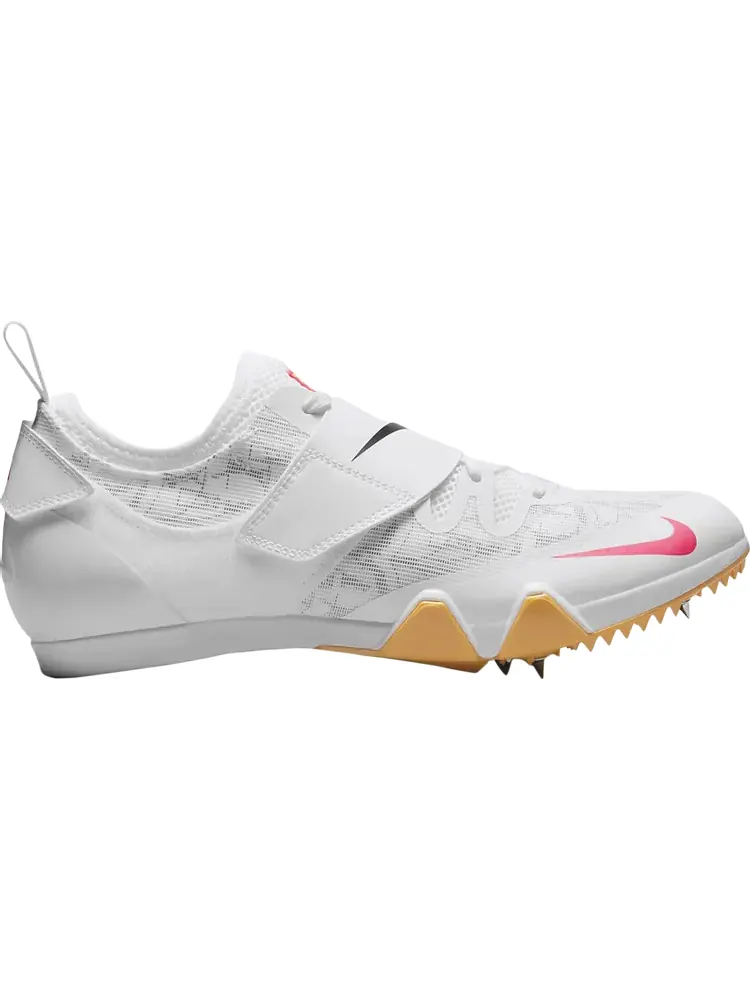 Бутсы Nike Pole Vault Elite 'White Hyper Pink Orange' — изображение 1 из 1, белый