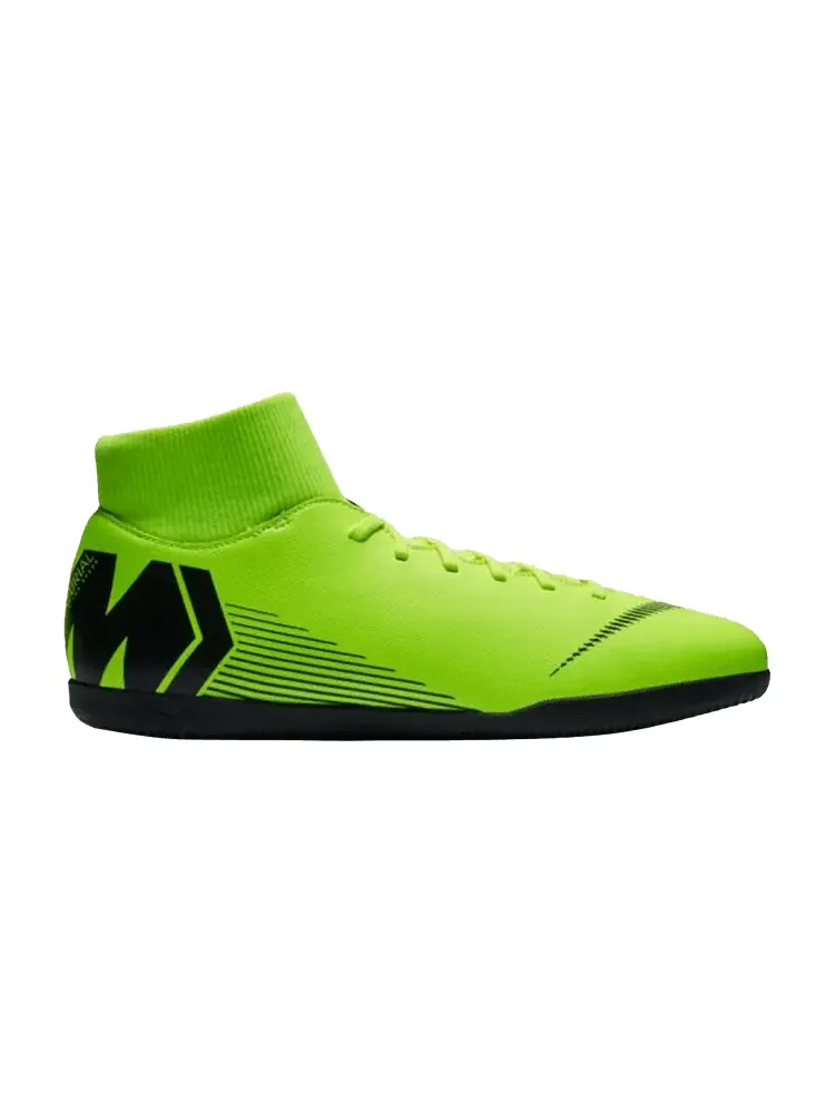 Бутсы Nike Mercurial SuperflyX 6 Club IC 'Volt Black' — изображение 1 из 1, черный