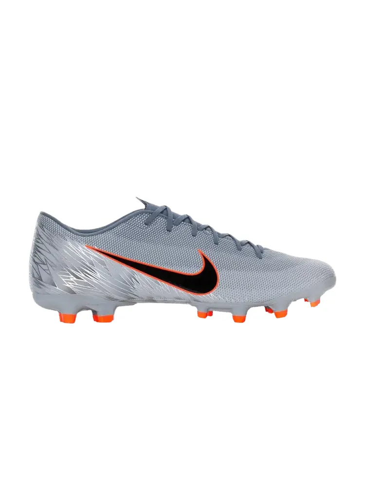 Бутсы Nike Mercurial Vapor 12 Academy FG MG 'Armory Blue' — изображение 1 из 1, синий/черный/серый