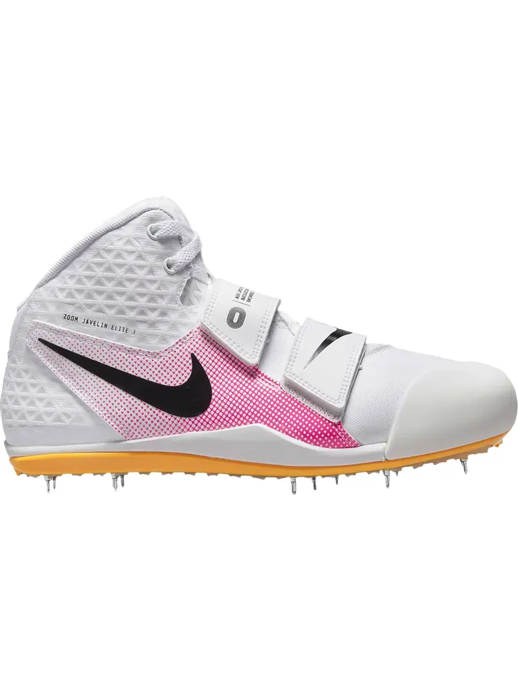 Бутсы Nike Zoom Javelin Elite 3 'White Hyper Pink Orange' — изображение 1 из 1, белый