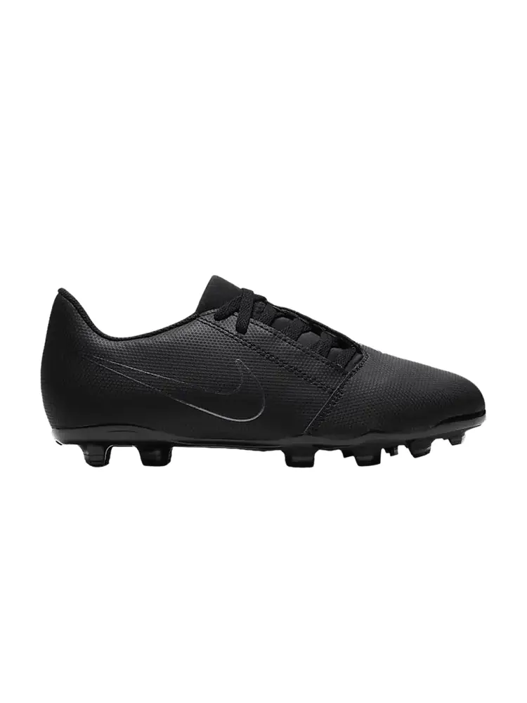Бутсы Nike Phantom Venom Club FG GS 'Triple Black' — изображение 1 из 1, черный/черный/черный