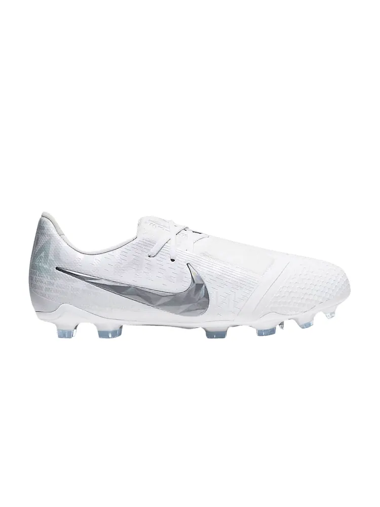 Бутсы Nike Phantom Venom Elite FG GS 'White Metallic Platinum' — изображение 1 из 1