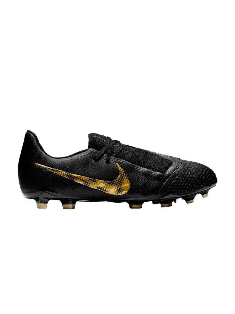 Бутсы Nike Phantom Venom Elite FG GS 'Black Metallic Vivid Gold' — изображение 1 из 1