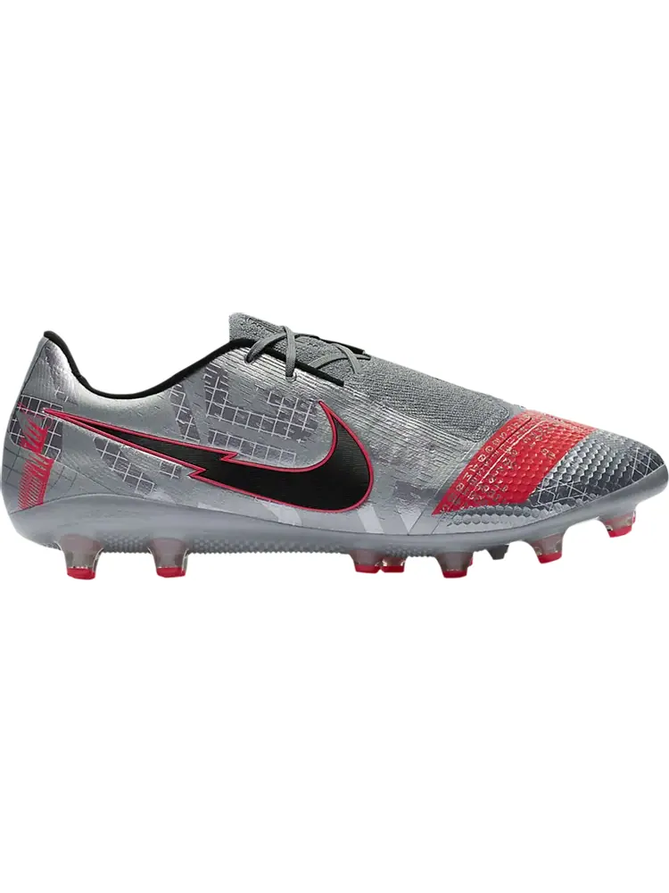Бутсы Nike Phantom Venom Elite AG Pro 'Metallic Bomber Grey Laser Crimson' — изображение 1 из 1, серый