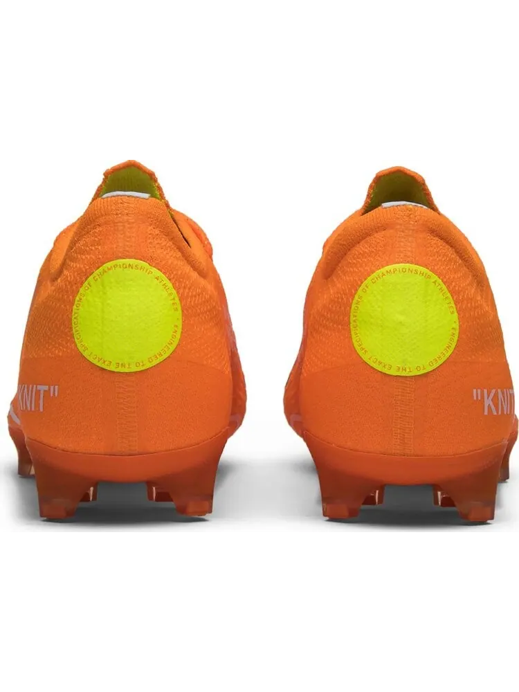 Бутсы Nike Off-White x Mercurial Vapor 360 'Orange' — изображение 6 из 8, оранжевый
