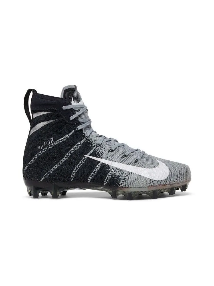 Бутсы Nike Vapor Untouchable 3 Elite Flyknit 'Black Matte Silver' — изображение 2 из 9, черный/серебристый
