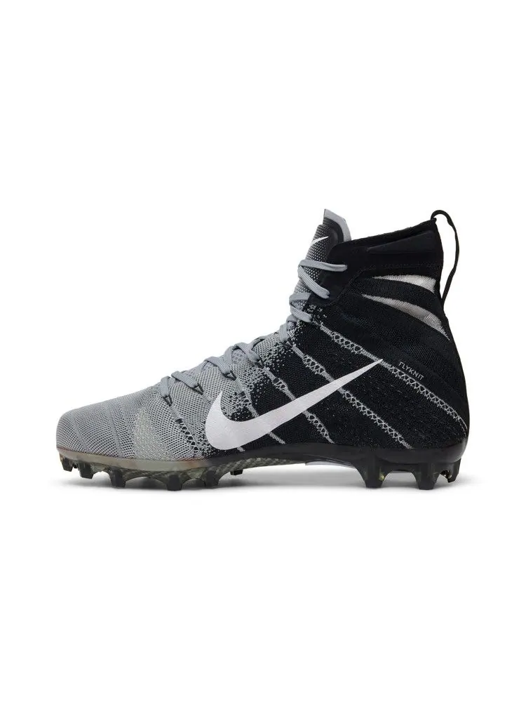 Бутсы Nike Vapor Untouchable 3 Elite Flyknit 'Black Matte Silver' — изображение 4 из 9, черный/серебристый