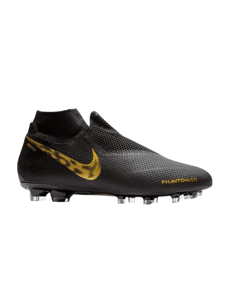 Бутсы Nike Phantom Vision Pro DF FG 'Black Gold' — изображение 1 из 1