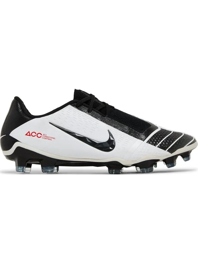 Бутсы Nike Phantom Venom Elite FG 'White Black' — изображение 1 из 8, белый