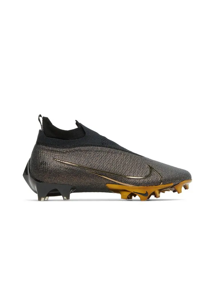 Бутсы Nike Vapor Edge Elite 360 Flyknit 'Black Metallic Gold' — изображение 2 из 9
