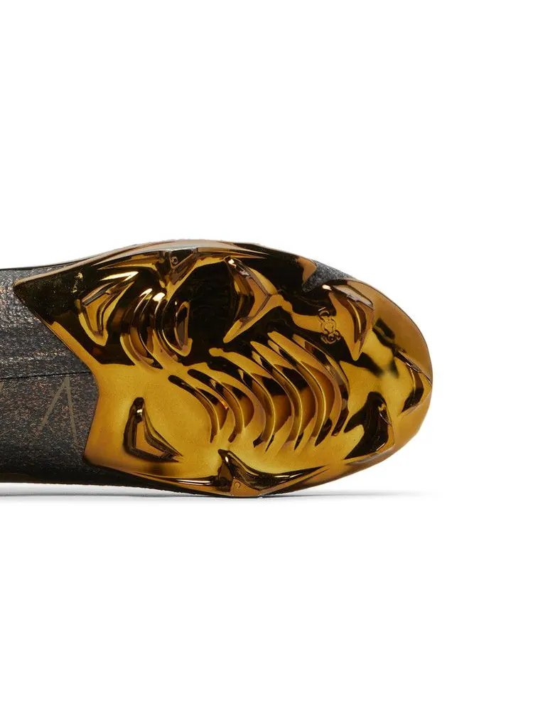 Бутсы Nike Vapor Edge Elite 360 Flyknit 'Black Metallic Gold' — изображение 6 из 9