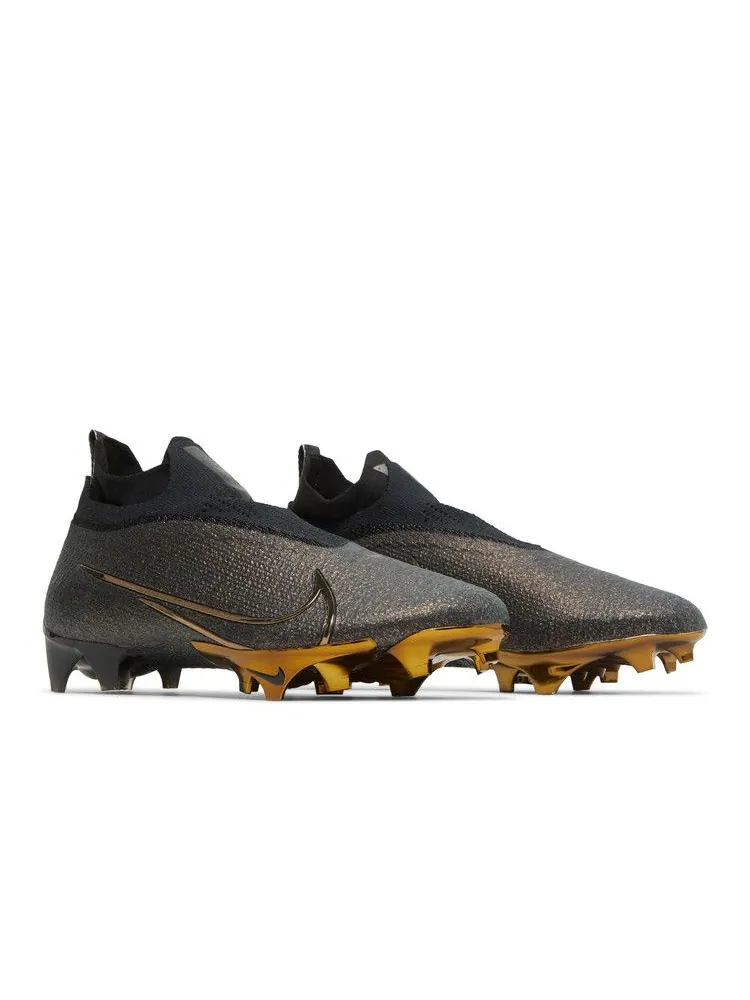 Бутсы Nike Vapor Edge Elite 360 Flyknit 'Black Metallic Gold' — изображение 9 из 9