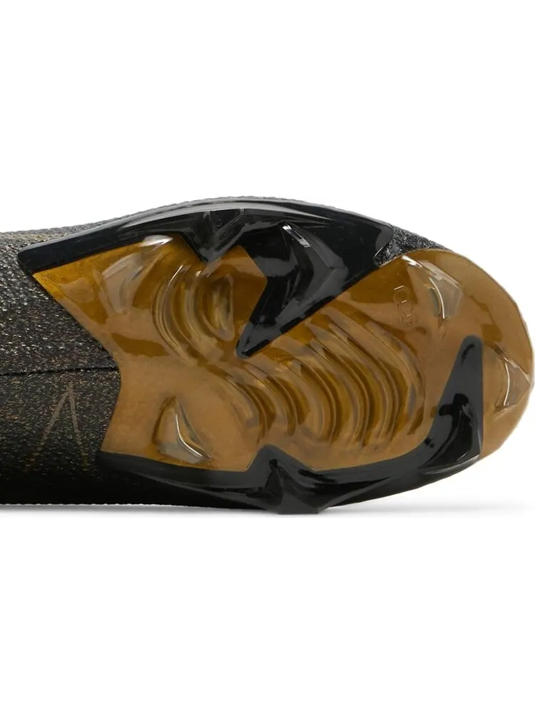 Бутсы Nike Vapor Edge Pro Edge 'Black Metallic Gold' — изображение 5 из 8, черный