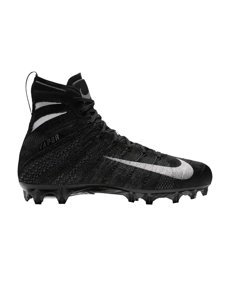 Бутсы Nike Vapor Untouchable 3 Elite Flyknit 'Black Metallic Silver' — изображение 1 из 1