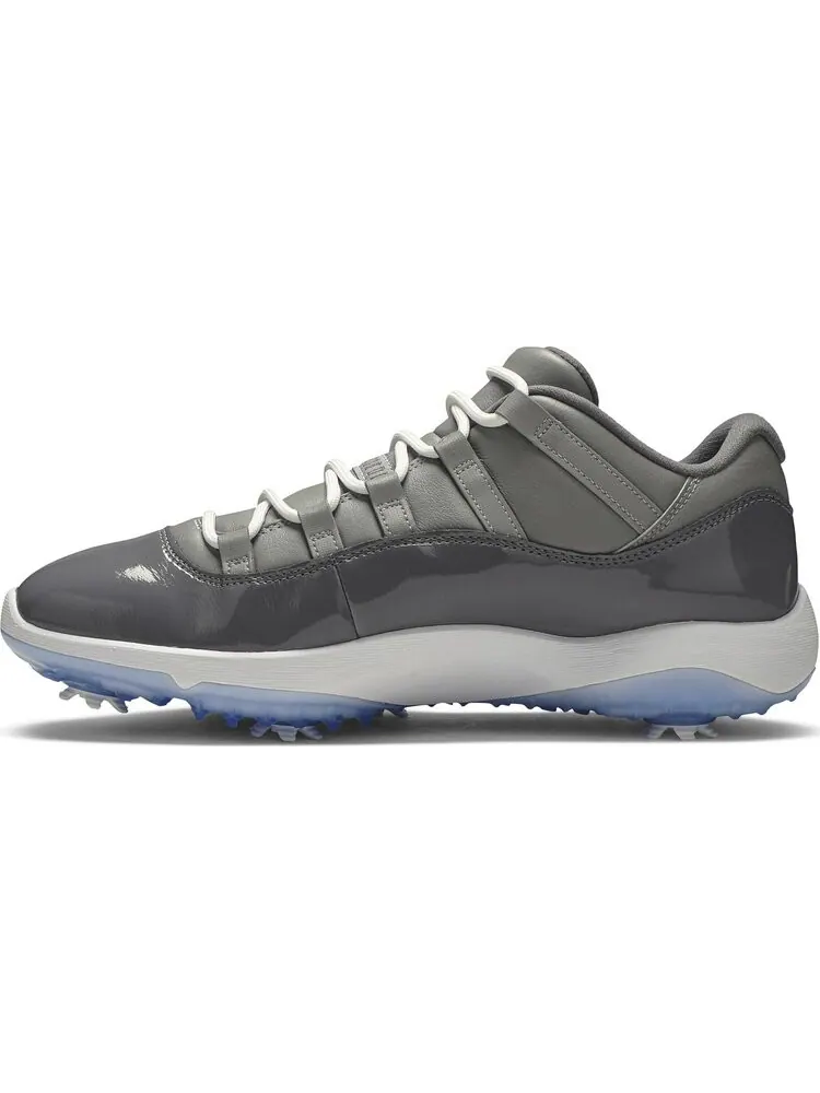 Бутсы Air Jordan 11 Low Golf Cool Grey — изображение 3 из 8, серый