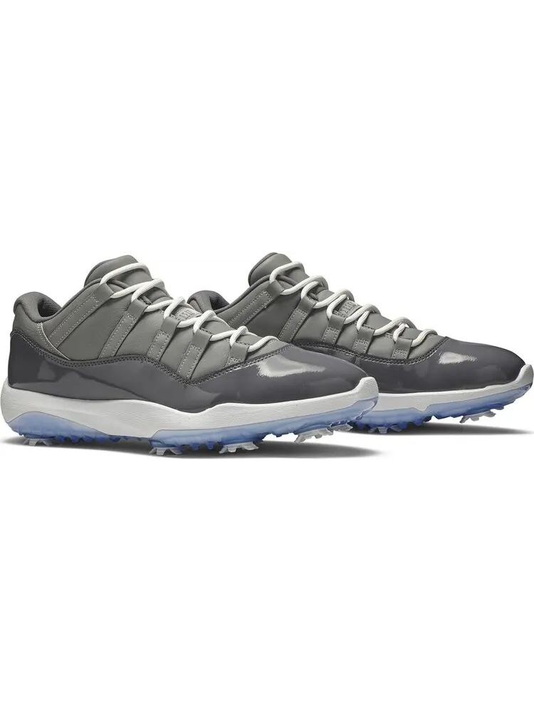 Бутсы Air Jordan 11 Low Golf Cool Grey — изображение 8 из 8, серый