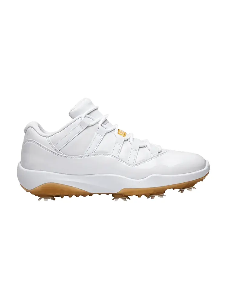 Бутсы Air Jordan Air Jordan 11 Low Golf 'Metallic Gold' Sample — изображение 1 из 1
