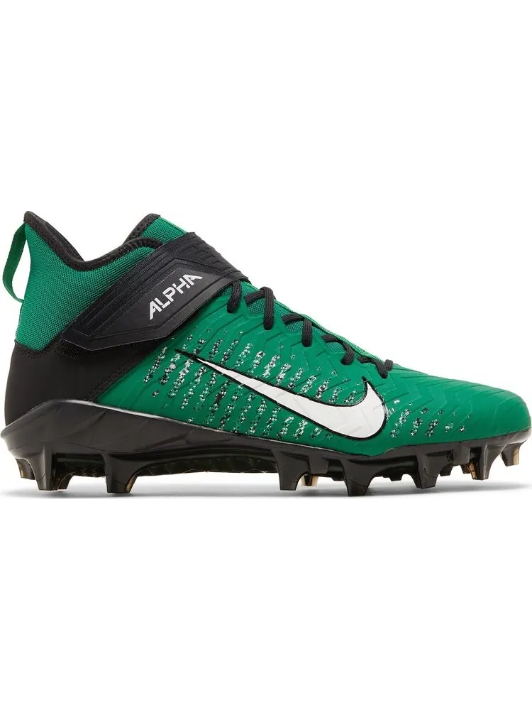 Бутсы Nike Alpha Menace Pro 2 Mid 'Pine Green Black' — изображение 1 из 8, зеленый