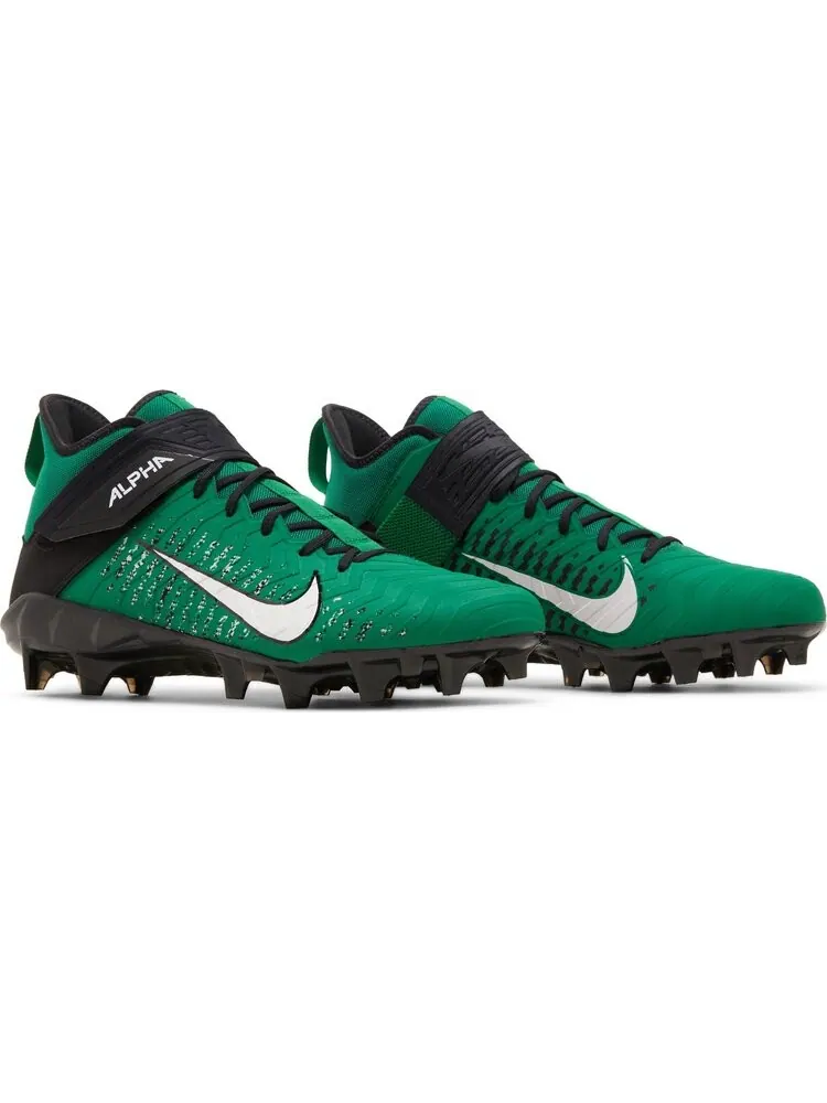 Бутсы Nike Alpha Menace Pro 2 Mid 'Pine Green Black' — изображение 8 из 8, зеленый