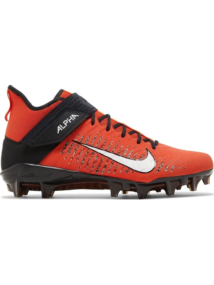 Бутсы Nike Alpha Menace Pro 2 Mid 'Team Orange' — изображение 1 из 8, оранжевый